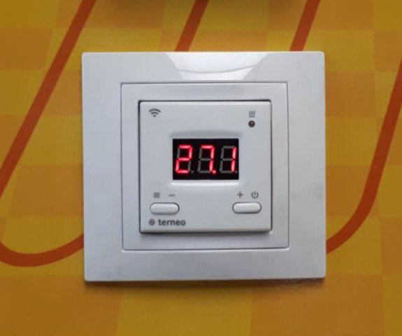 Цифровой программируемый терморегулятор Terneo AX Wi-Fi (16А) для теплого пола (с датчиком пола) - фото 6 - id-p106113311
