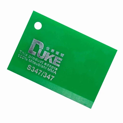 Акриловый лист Зеленый DUKE 347 - фото 2 - id-p106113465