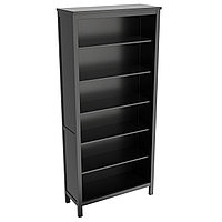 Стеллаж "Кантри" (стеллаж Хемнэс) черный