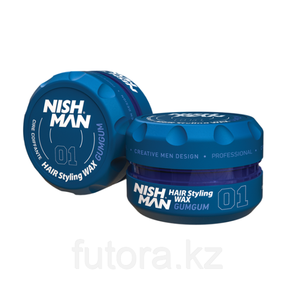 Воск на водной основе "NISHMAN Hair Styling Wax - 01 Gumgum"