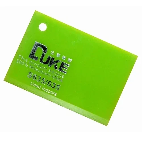 Акриловый лист Зеленый DUKE 635 - фото 2 - id-p106113507