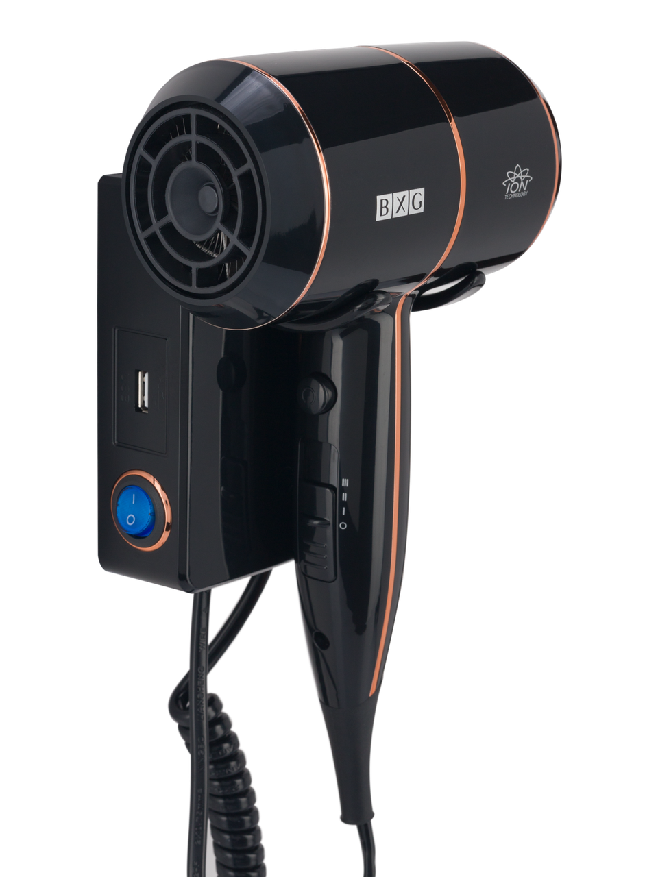 Настенный фен для сушки волос BXG-1600Н2 new: продажа, цена в Алматы ...