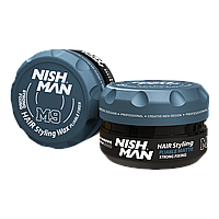 Воск матовый "NISHMAN Strong Fixing Hair Styling Wax - M9 Fibre Matte"
