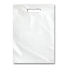Пакет рекламный, размер: 30*40 см., цвет:белый - без логотипа. РК