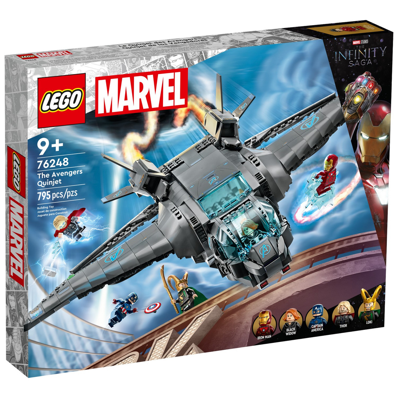 Lego 76248 Супер Герои Мстители Квинджет