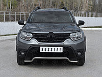 Защита переднего бампера d42 волна Renault Duster 2020-по н.в