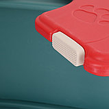 Детская горка Pilsan Полкан с баскетбольным кольцом Красный, фото 7