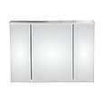 Шкаф зеркальный для ванной GLORIA ANSI 100 белый, фото 2