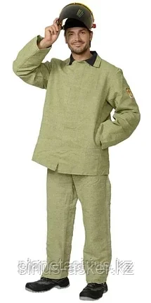 Костюм сварщика: куртка, брюки брезентовый, фото 1