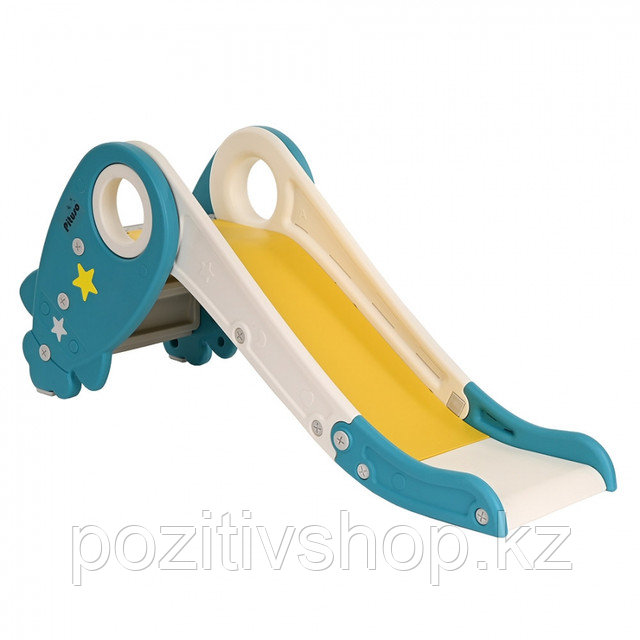 детская горка ракета желтый