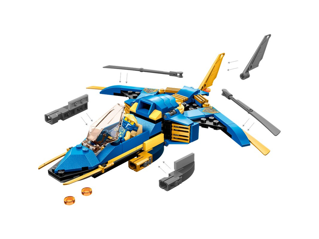 Lego 71784 Ниндзяго Реактивный Самолет Джея EVO - фото 5 - id-p106048212