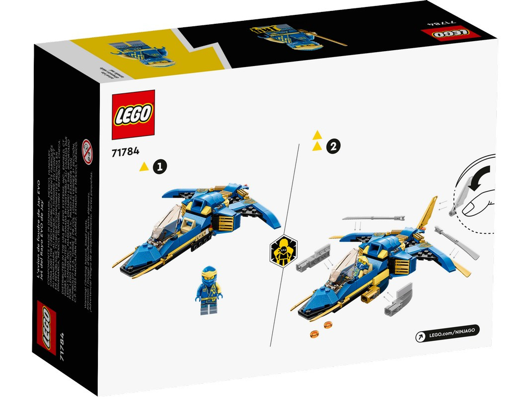 Lego 71784 Ниндзяго Реактивный Самолет Джея EVO - фото 2 - id-p106048212