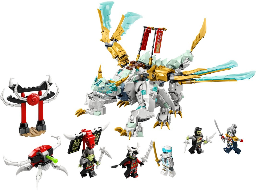 Lego 71786 Ниндзяго Ледяной Дракон Зейна - фото 6 - id-p106048214