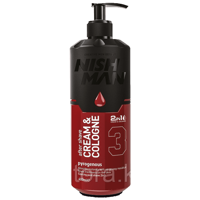 Крем-одеколон после бритья "NISHMAN Cream&Cologne - 3 Pyrogenous"