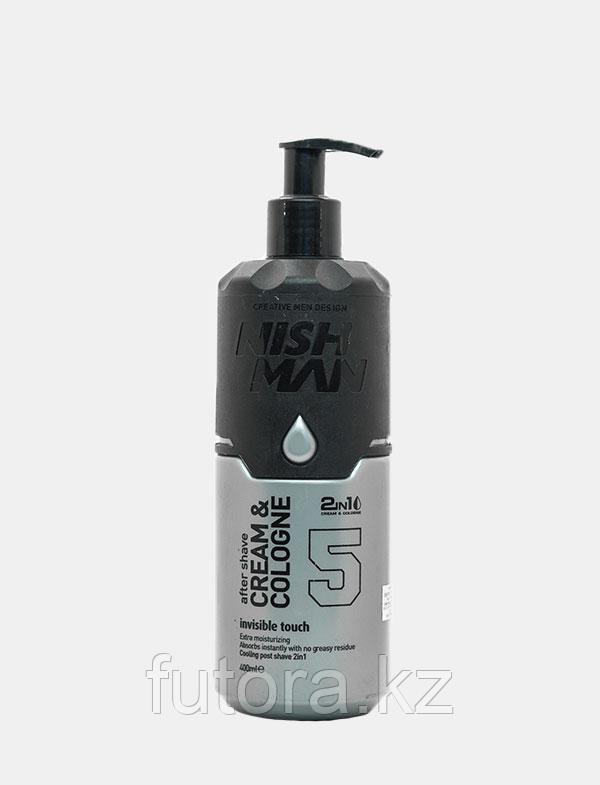 Крем-одеколон после бритья "NISHMAN Cream&Cologne - 5 Invisible Touch"