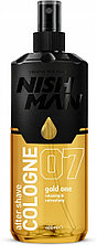 Одеколон после бритья "NISHMAN Cologne - 7 Gold One" 400мл