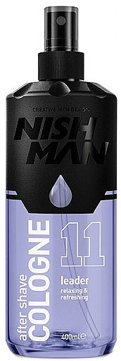 Одеколон после бритья "NISHMAN Cologne - 11 Leader" 400мл, фото 1