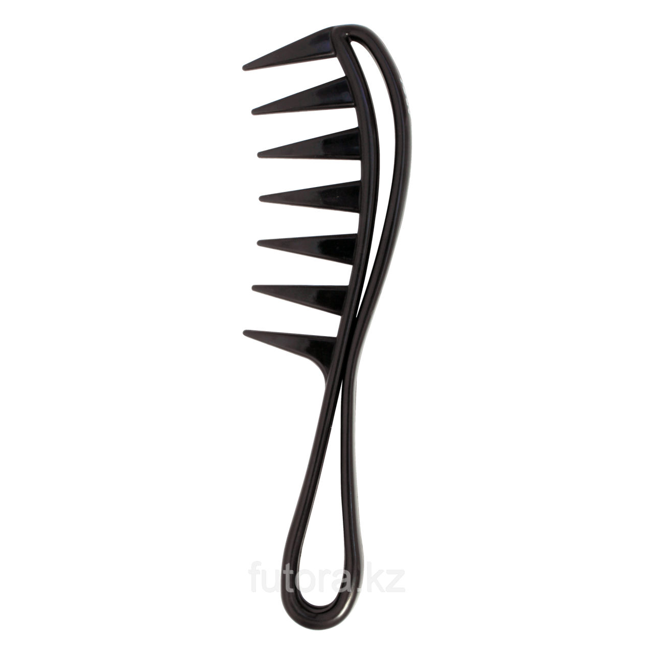 Расческа "Nishman Hair Comb - 043" с ручкой, для текстурирующей укладки волос.