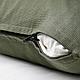Чехол на подушку ГУРЛИ, насыщенный зеленый, 50x50 см, фото 2