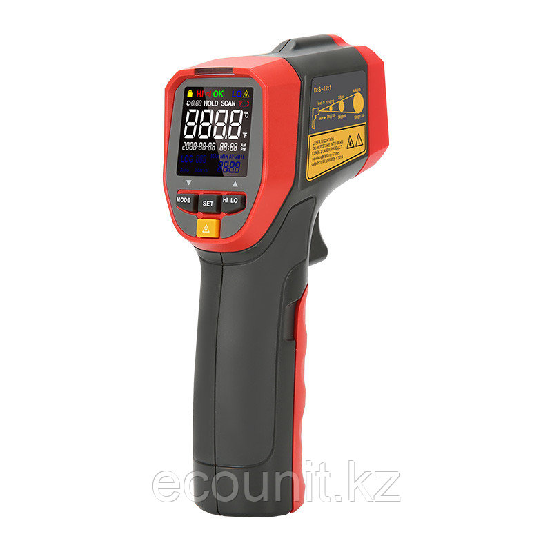 UNI-T UT301A+ Инфракрасный пирометр -32+420ºC (В РЕЕСТРЕ СИ РК) - фото 2 - id-p106122830