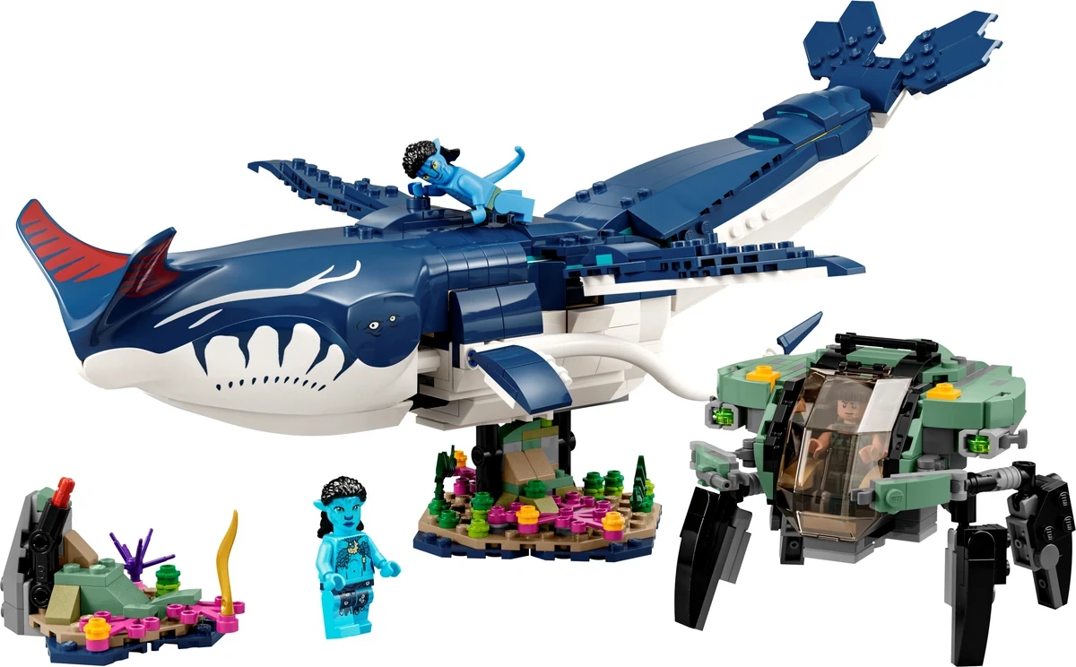 Lego Аватар Тулкун Пайякан и Краб