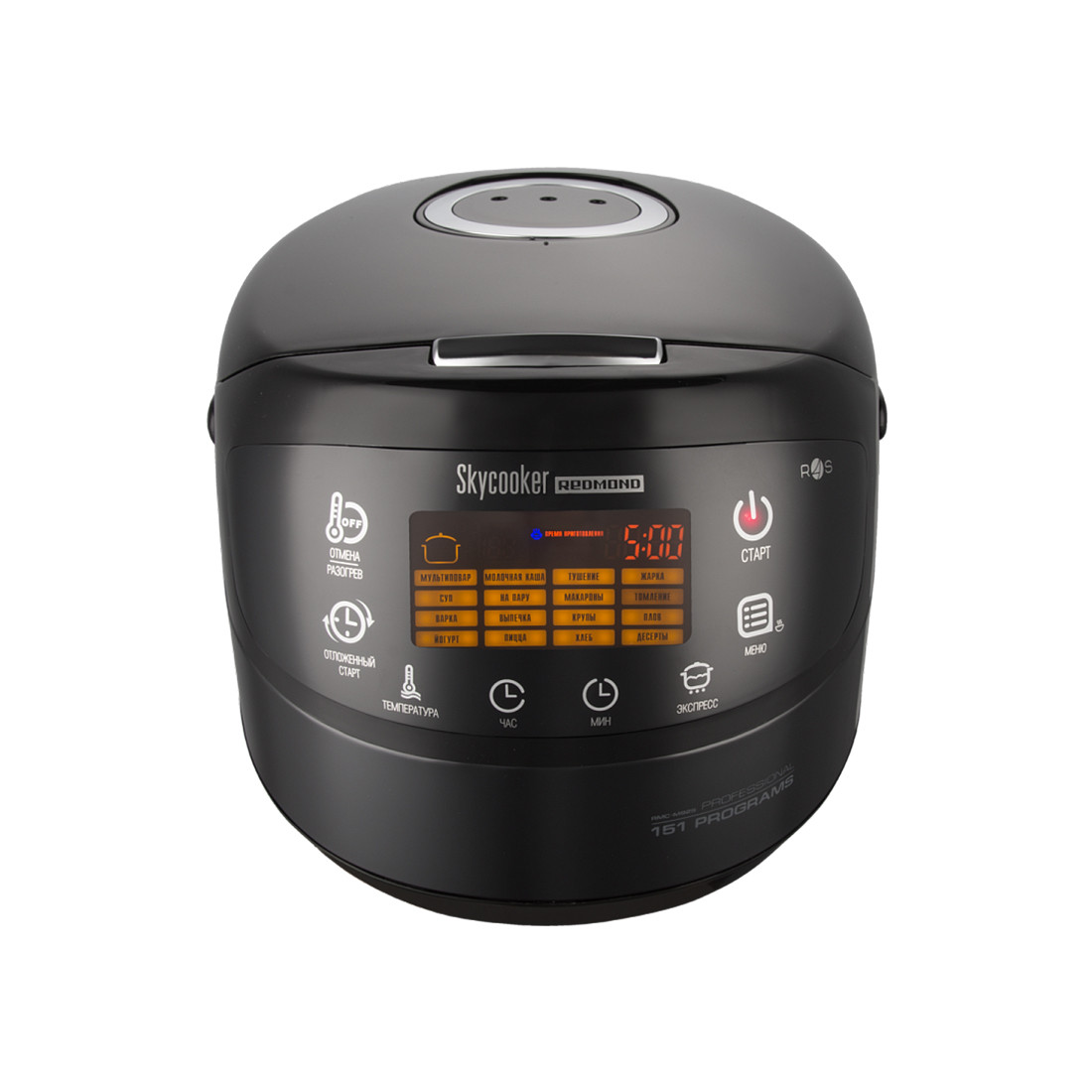 Мультиварка Redmond SkyCooker RMC-M903S Черный 2-019759