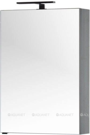 Зеркало-шкаф Aquanet Алвита 60 серый антрацит - фото 4 - id-p106125691