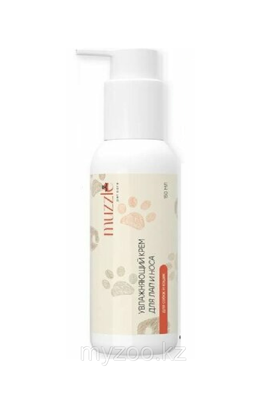 Muzzle Увлажняющий крем для лап и носа собак и кошек,150 мл - фото 1 - id-p106125795