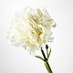 Цветок искусственный СМИККА, гвоздика/белый, 30 см, фото 2