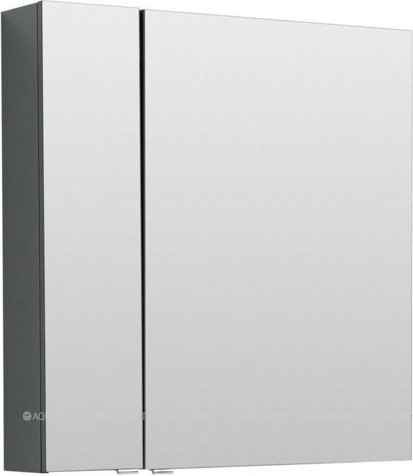 Зеркало Aquanet Алвита 80 серый антрацит - фото 1 - id-p106126270