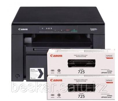 Принтер Canon/i-SENSYS LBP6030B/A4/18 ppm/600x600 dpi/2 шт картриджа Canon 725 в комплекте - фото 1 - id-p106129542