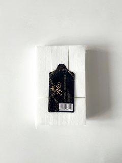 Безворсовые салфетки Bliss, плотные белые