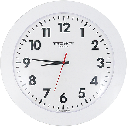 Часы настенные «Эконом» цвет белый, 30.5 см, фото 2