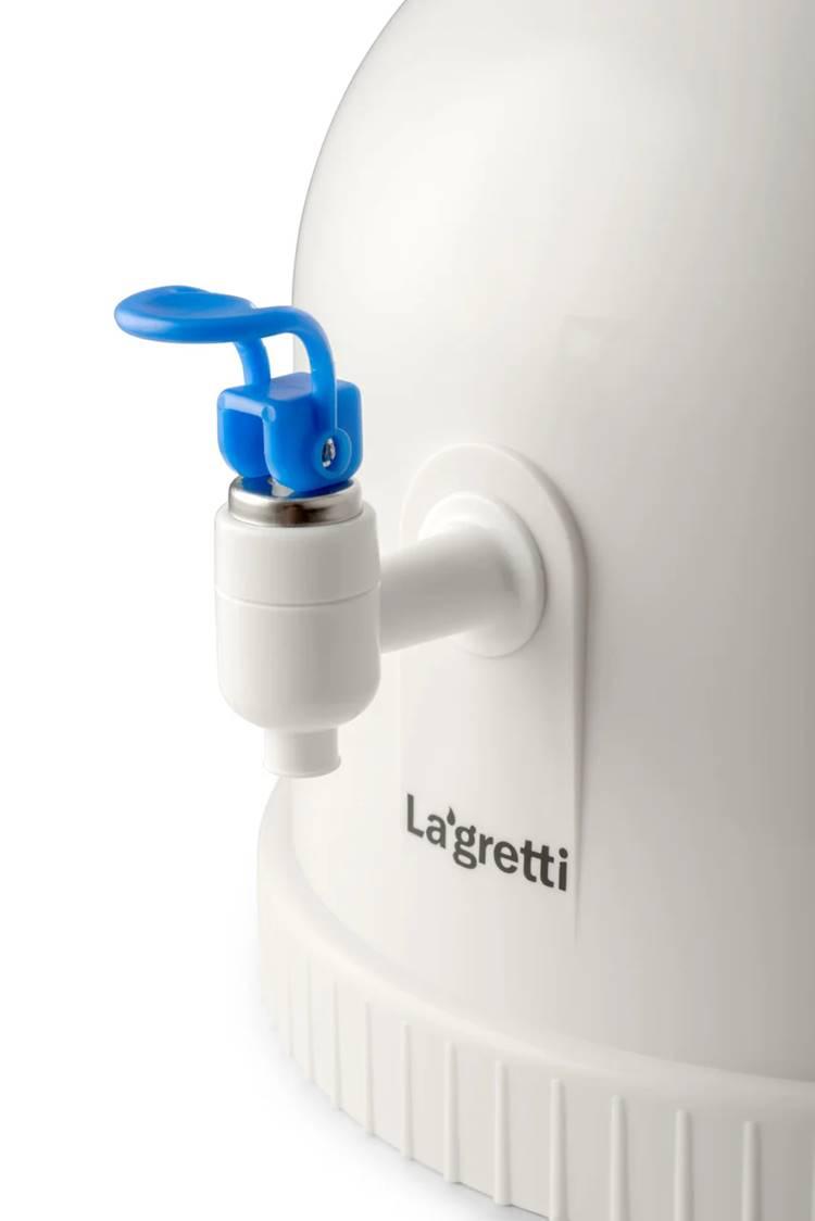 Раздатчик воды для бутылей 19 литров Lagretti Turin настольный (без нагрева и охлаждения) - фото 2 - id-p106130516