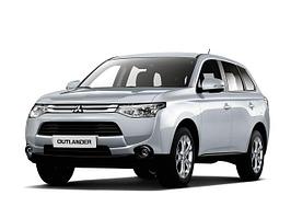 Пороги Mitsubishi Outlander 2012-2015