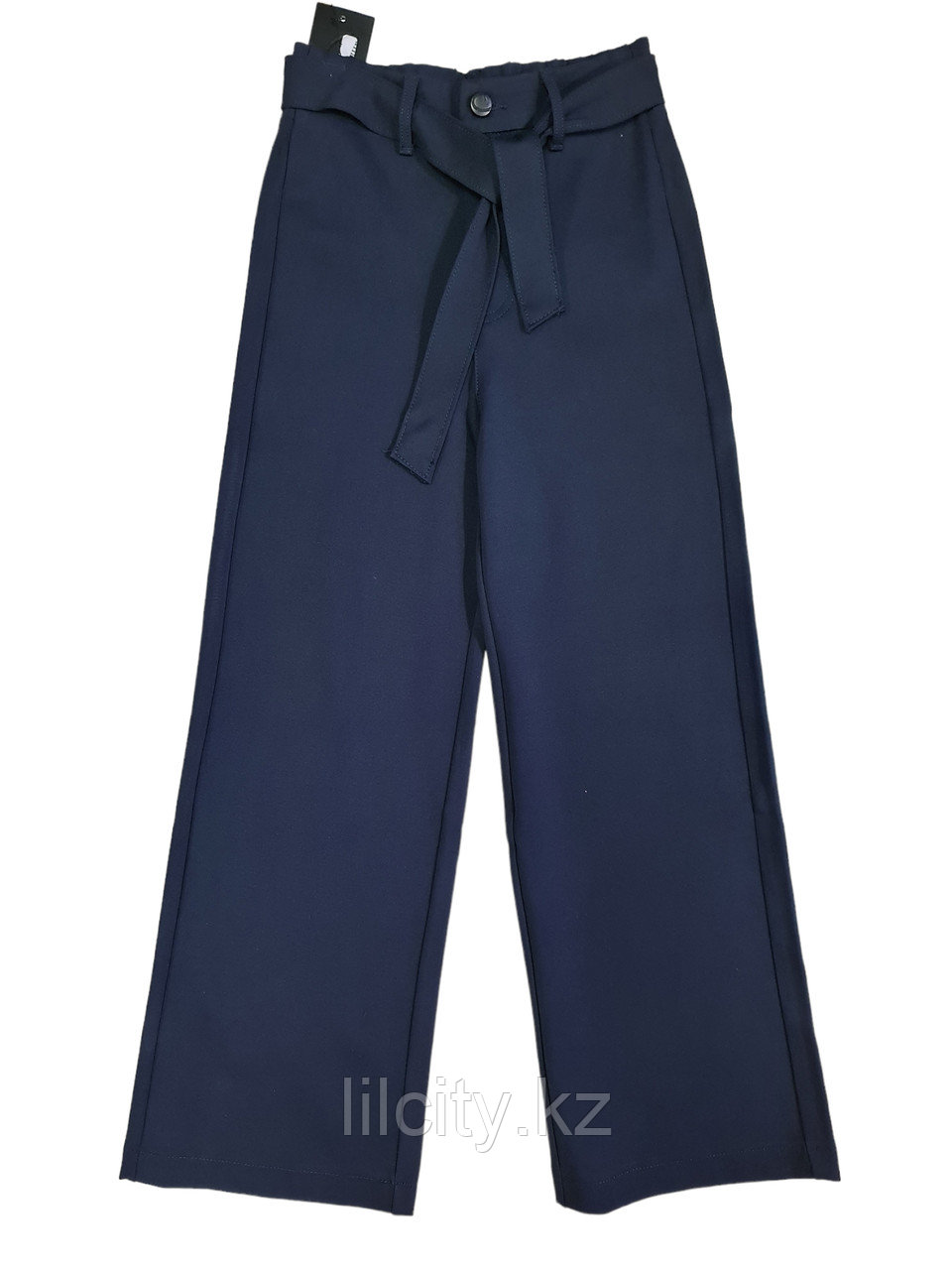 Школьные брюки широкого кроя палаццо на девочку с 9-ти до 14-ти лет - фото 1 - id-p106133439