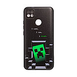Чехол для телефона  X-Game  XG-MC01  Redmi 10A  TPU  Minecraft  пол. пакет, фото 2