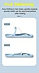 Складной гамак для ванночки (для купания)/горка для купания малыша, фото 8