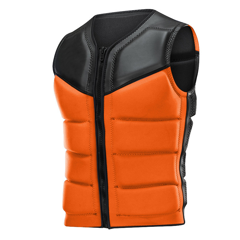 Спасательный жилет "SBART" V5087 р. 2XL, материал неопрен, цвет: оранжевый - фото 1 - id-p106141201