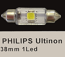 Лампочка LL Philips 38mm 1led (12944)