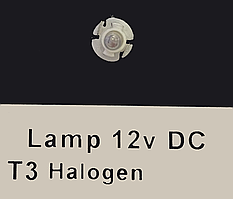 Лампочка галогеновая T3