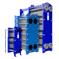 Теплообменник пластинчатый AIS - P16 и A2M - P16 мощность от 20кВт до 250 кВт