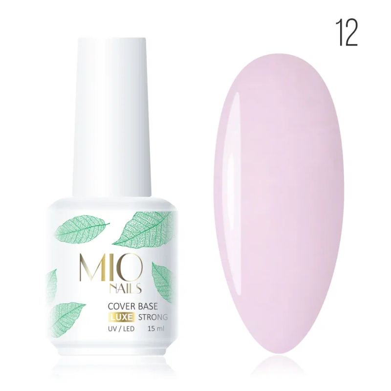 MIO Nails База Cover Base Strong LUXE 12 15мл - фото 1 - id-p106074602