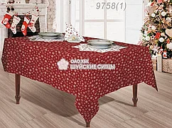 Скатерть ДОМОСФЕРА Рогожка 145*145 и  6 салфеток (9758-1)