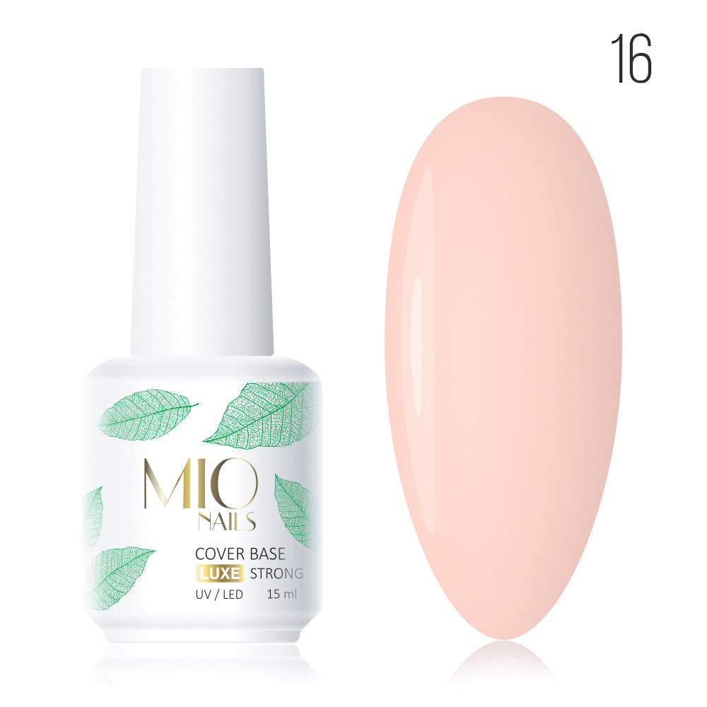 MIO Nails База  Cover Base Strong LUXE  16 15мл
