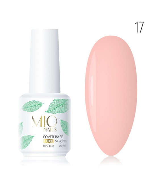 MIO Nails База Cover Base Strong LUXE 17 15мл - фото 1 - id-p106074610