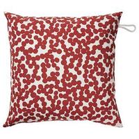 GULLBERGSÖ ГУЛЛБЕРГСЁ чехол на подушку красный орнамент точки