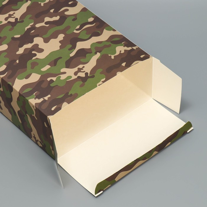 Коробка складная «Хаки», 22 × 30 × 10 см - фото 2 - id-p106145574