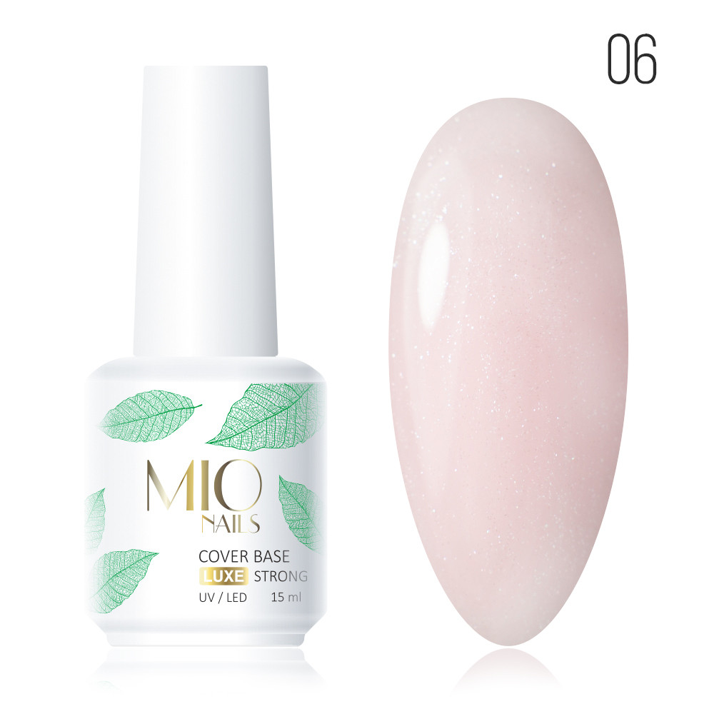 MIO Nails База Luxe Strong  SHIMMER  06 15мл