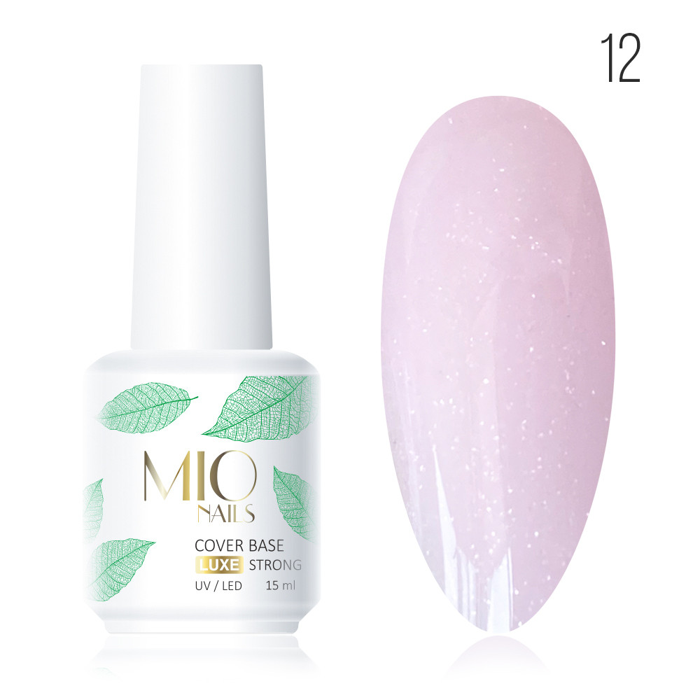 MIO Nails База Luxe Strong  SHIMMER  12 15мл